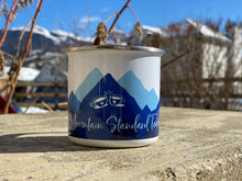 Load image into Gallery viewer, MST: Mountain Standard Teatime Enamel Mug
